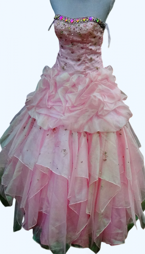 Tiffany Ball Gown Wedding Dress Full-Length